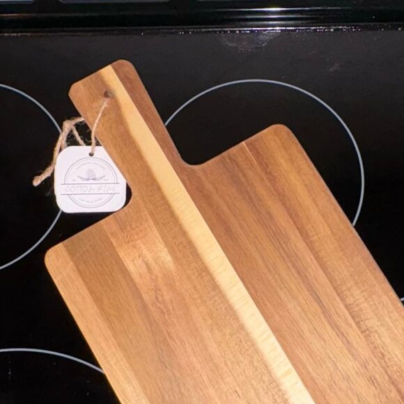 Carolina Hurricanes Wooden Serving Board NHL Fan Gear Paddle Charcuterie Tray 19 - Picture 3 of 4